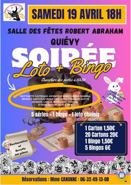 Image du loto Soirée Loto et Bingo
