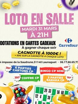 Affiche du loto Loto associatif