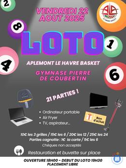 Image du loto LOTO Aplemont basket