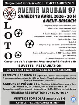 Image du loto Loto avenir Vauban 97