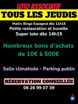 Image du loto Loto associatif