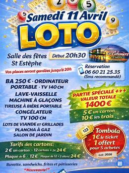 Image du loto Loto des Cabaniers du Médoc