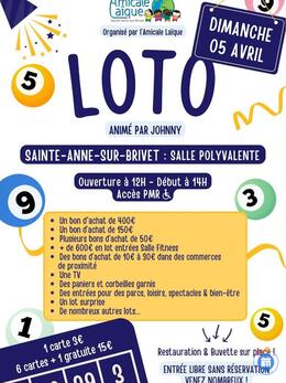 Image du loto Loto de l'Amicale Laïque