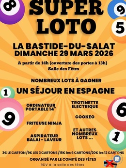 Image du loto Loto comité des fêtes