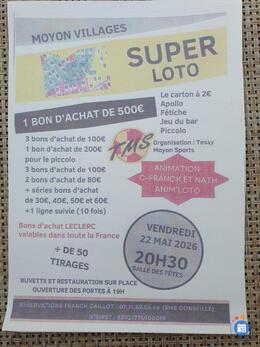 Image du loto Super loto organise par TESSY MOYON SPORT