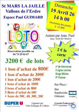 Image du loto Loto Animé par Jean Paul
