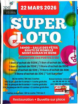 Image du loto Super loto APEL Collège La Providence avec JCO