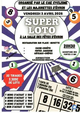 Image du loto super loto des les majorettes d'Évron et CEA cyclisme