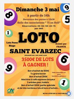 Image du loto loto de L'APEL Saint Louis