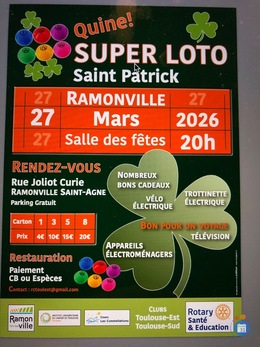 Image du loto Loto de la Saint Patrick