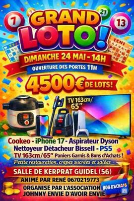 Image du loto Grand loto pentecote a 14h