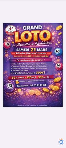 Image du loto Loto majorette de neufchateau