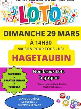 Image du loto Loto de l'association des parents d'élèves