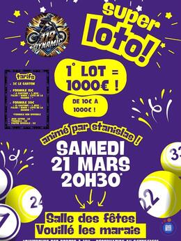 Image du loto Soirée animation loto avec packs.