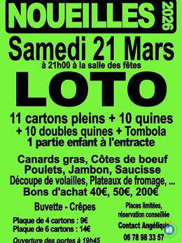 Image du loto Loto Gourmand du Comité des Fêtes