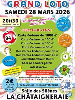 Image du loto Grand loto anime par amandine rdv loto a la chataigneraie