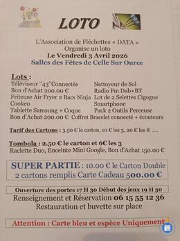 Image du loto Loto association DATA
