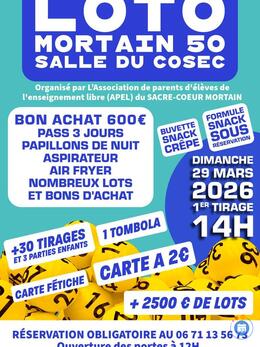 Image du loto Loto de Mortain