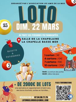 Image du loto Loto au profit des personnes polyhandicapées