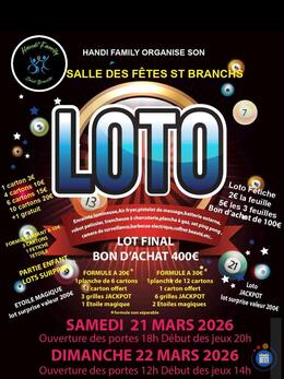 Image du loto Double loto HANDI'FAMILY