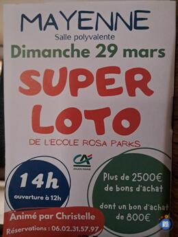 Image du loto Super loto animation christelle ecole rosa park