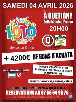 Image du loto Super loto de l'as quetigny foot