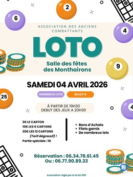 Image du loto Loto des anciens combattants