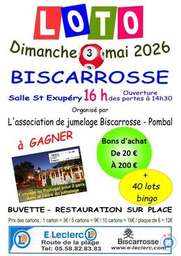 Affiche du loto Loto Biscarrosse Pombal