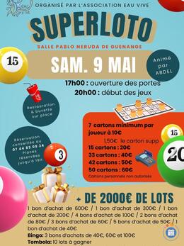 Image du loto Loto de l'Association Eau Vive