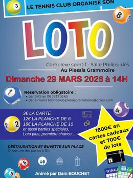 Image du loto LOTO du Tennis Club