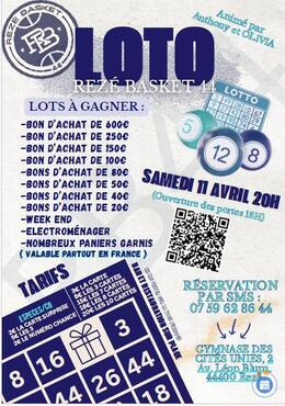 Image du loto Loto Reze Basket 44