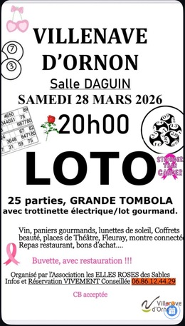 Image du loto Loto associatif cancer du sein