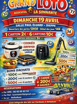 Affiche du loto Loto association la sonnante