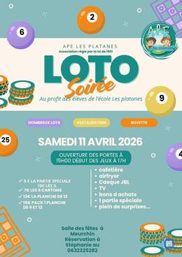 Image du loto Loto soirée APE les platanes