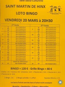 Image du loto Loto de l APE