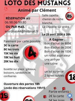 Image du loto Loto des mustangs