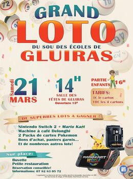 Image du loto Grand loto du Sou des Ecoles