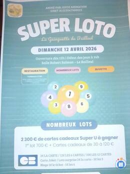 Image du loto SUPER LOTO de la Guinguette du Bailleul par Joce Animation