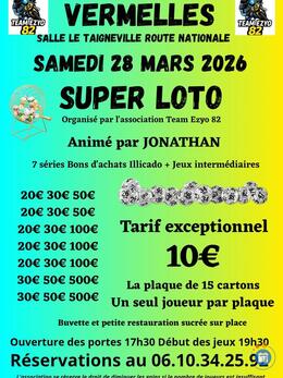 Image du loto Super loto de la Team Ezyo 82