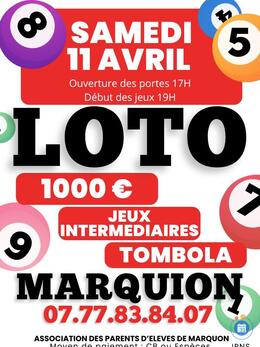 Image du loto Loto de marquion par l'ape