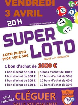 Image du loto Super loto du Football Club de Kerchopine