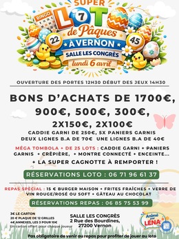 Image du loto Super loto de pâques , - vernon (27)