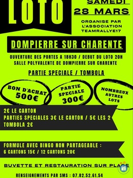 Image du loto LOTO Association TeamRallye17