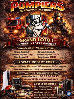 Image du loto loto sapeurs pompiers blr