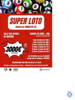 Image du loto Loto Animé par ANIMLOTO35 Bernard