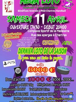 Affiche du loto Mega loto exceptionnel des nounous