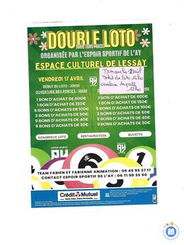 Affiche du loto 2 supers lotos
