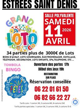 Affiche du loto Loto de Printemps