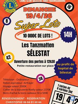 Image du loto Super Loto du Lions club Sélestat H.K. animé par Christophe