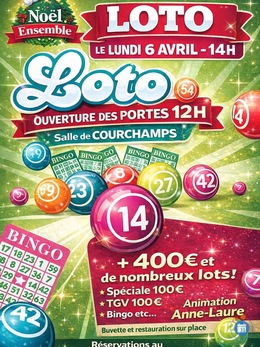 Affiche du loto Super loto de Pâques